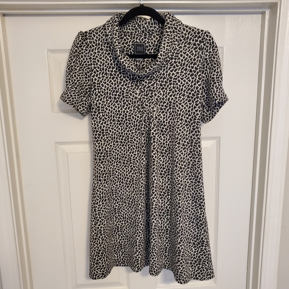 JH Small Black and White Sweater Dress